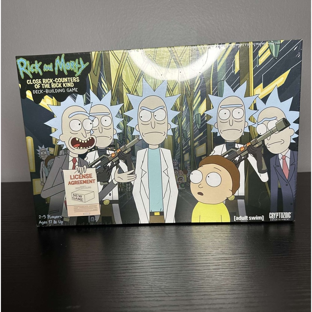 Rick and Morty Close Rick-Counters of the Rick Kind Deck Building Game *SEALED*